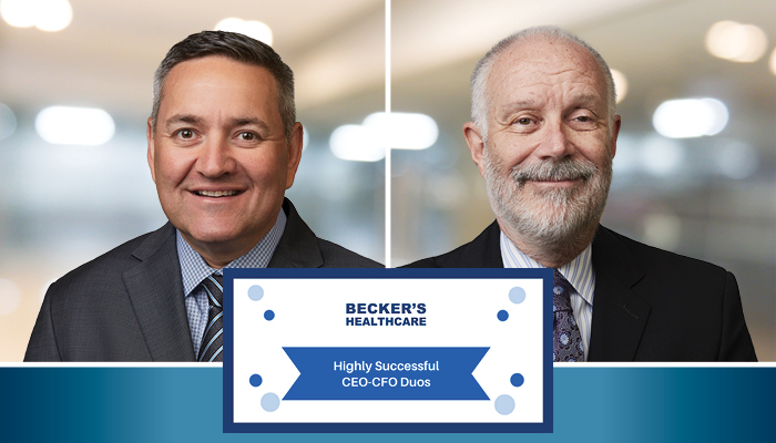 President and CEO Marc D. Miller and Chief Financial Officer Steve Filton Named to Becker’s Highly Successful Duos Annual List